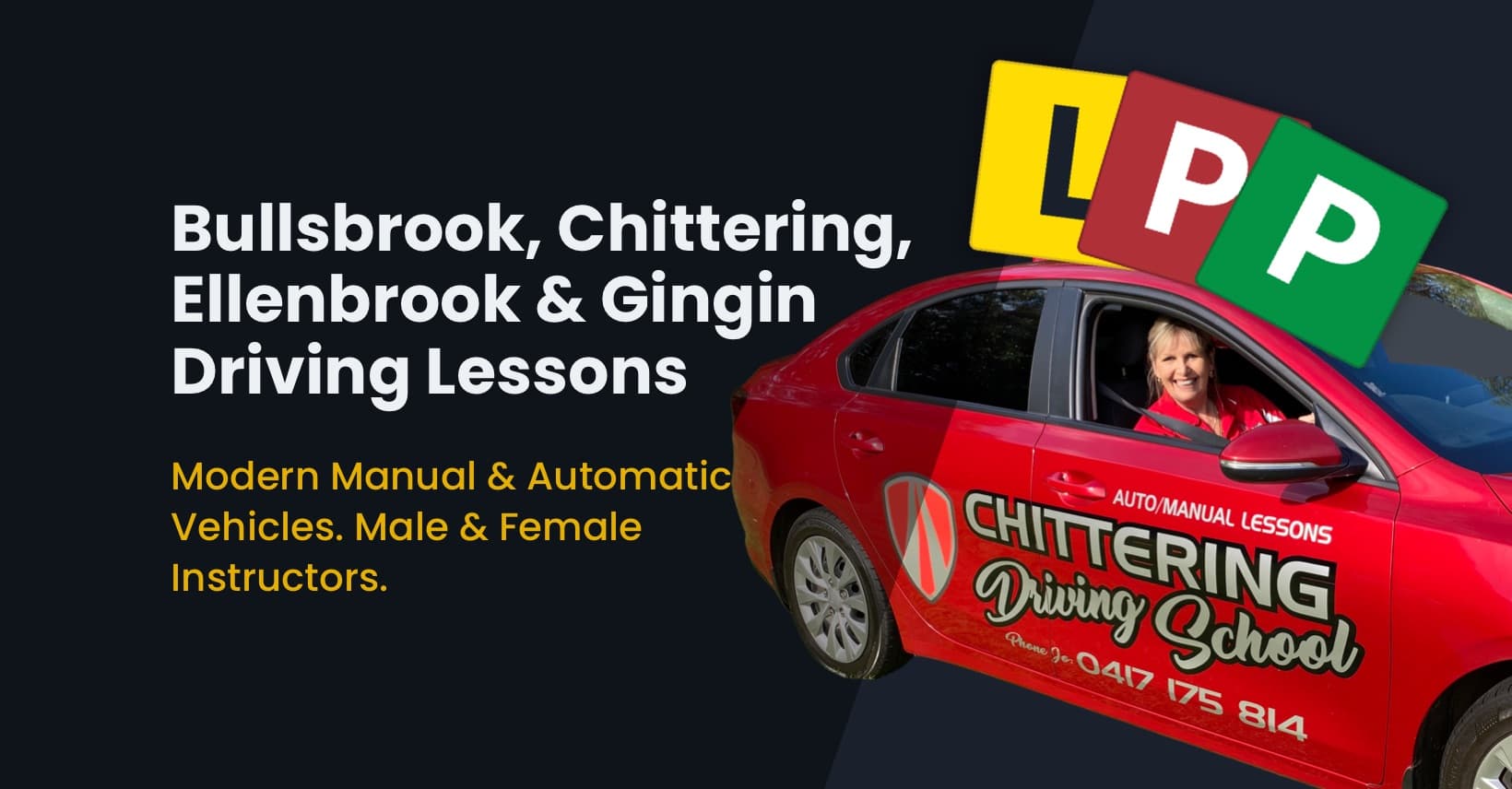 Muchea, Bullsbrook, Chittering & Ellenbrook Driving Lessons